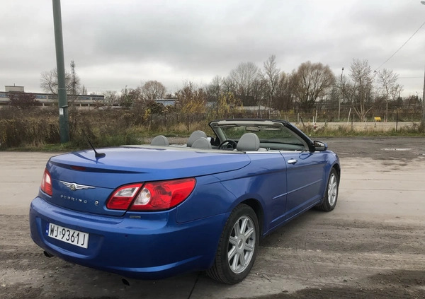 Chrysler Sebring cena 29000 przebieg: 114000, rok produkcji 2008 z Warszawa małe 46